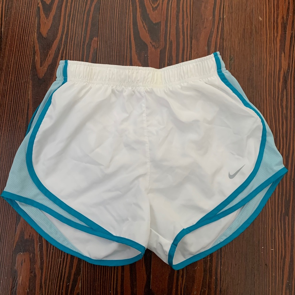 Nike Dri-fit White Workout Shorts